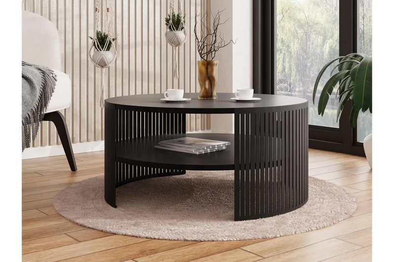 Friend Sofabord 75 cm - Sort - Møbler - Borde - Sofabord