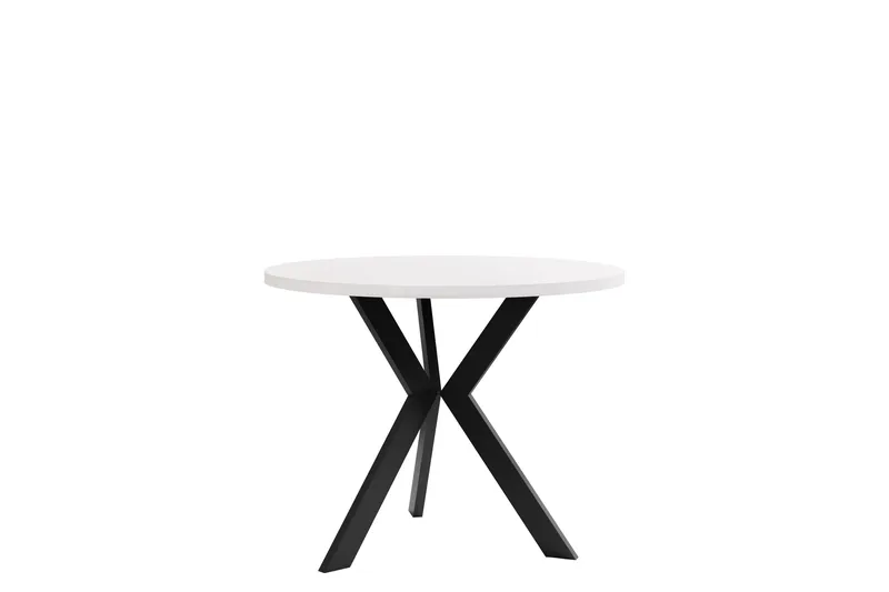 Froma Sofabord 65 cm, Hvid/Sort