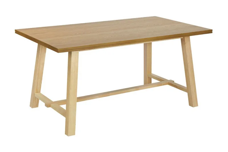 Gaelan Spisebord 90 cm Rektangulært, Lyst træ