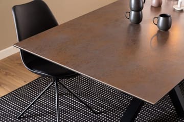 Ganesh Spisebord 100 cm Rektangulært - Brun - Møbler - Borde - Spisebord og køkkenbord
