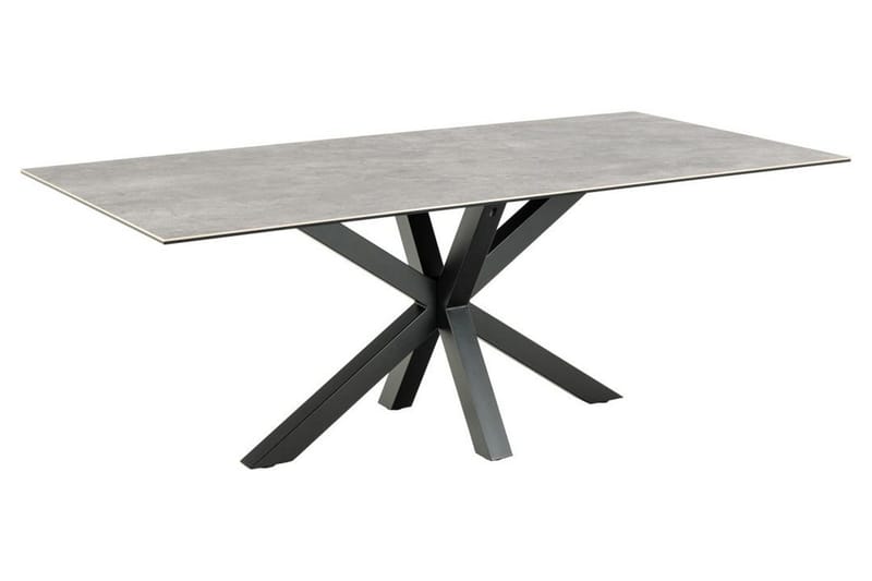 Ganesh Spisebord 100 cm Rektangulært - Grå - Møbler - Borde - Spisebord og køkkenbord