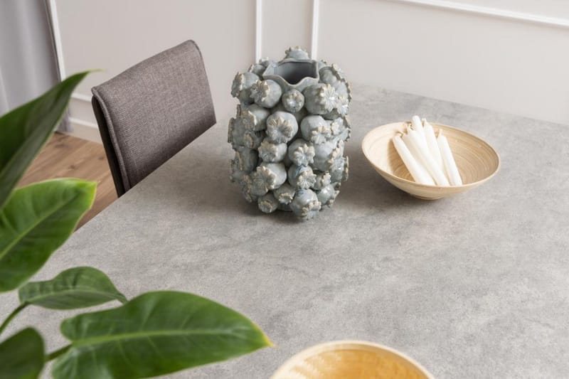 Ganesh Spisebord 100 cm Rektangulært - Grå - Møbler - Borde - Spisebord og køkkenbord