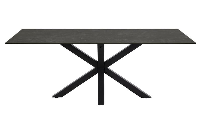 Ganesh Spisebord 100 cm Rektangulært - Sort - Møbler - Borde - Spisebord og køkkenbord