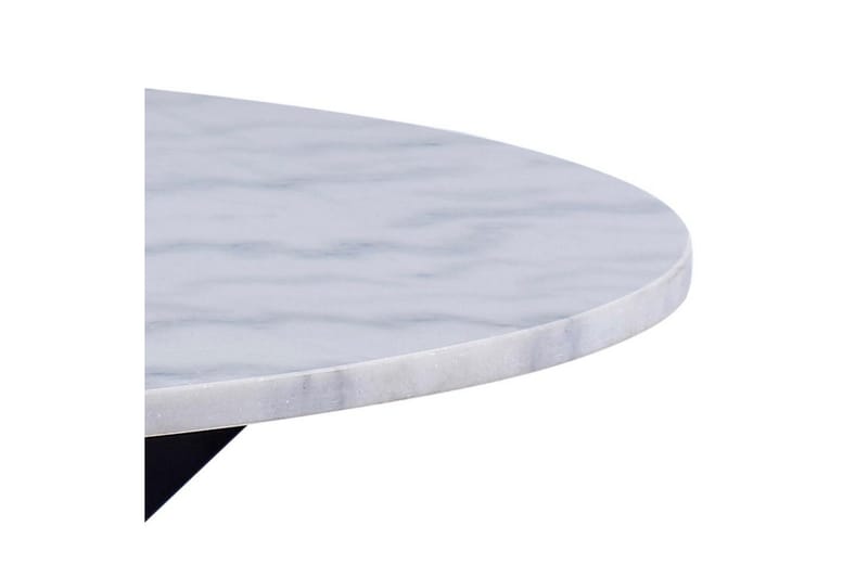 Ganesh Spisebord 110 cm Rund - Hvid - Møbler - Borde - Spisebord og køkkenbord