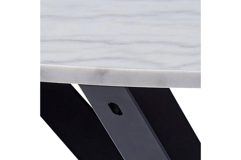 Ganesh Spisebord 110 cm Rund - Hvid - Møbler - Borde - Spisebord og køkkenbord