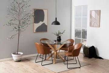 Ganesh Spisebord 119 cm Rund - Møbler - Borde - Spisebord og køkkenbord