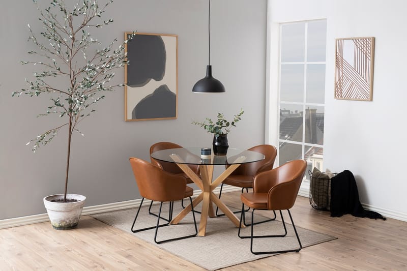 Ganesh Spisebord 119 cm Rund - Møbler - Borde - Spisebord og køkkenbord