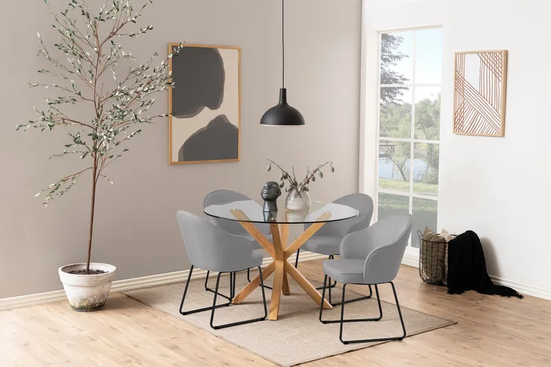 Ganesh Spisebord 119 cm Rund - Møbler - Borde - Spisebord og køkkenbord