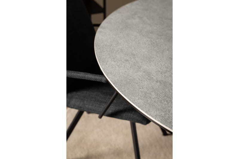 Ganesh Spisebord 119 cm Rundt - Grå - Møbler - Borde - Spisebord og køkkenbord