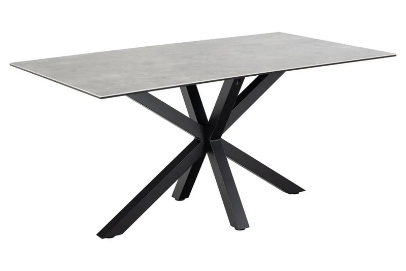 Ganesh Spisebord 90 cm Rektangulært, Grå