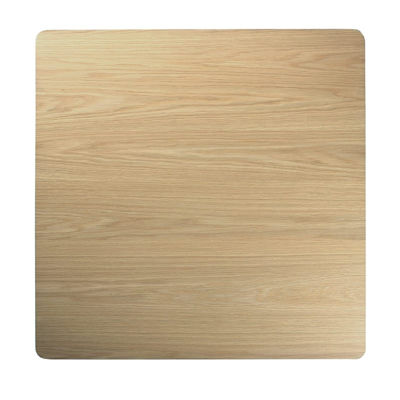 Gardenia Lille Kvadratisk Spisebord 90 cm i Træ med Egetræsudseende - Brun - Møbler - Borde - Spisebord og køkkenbord