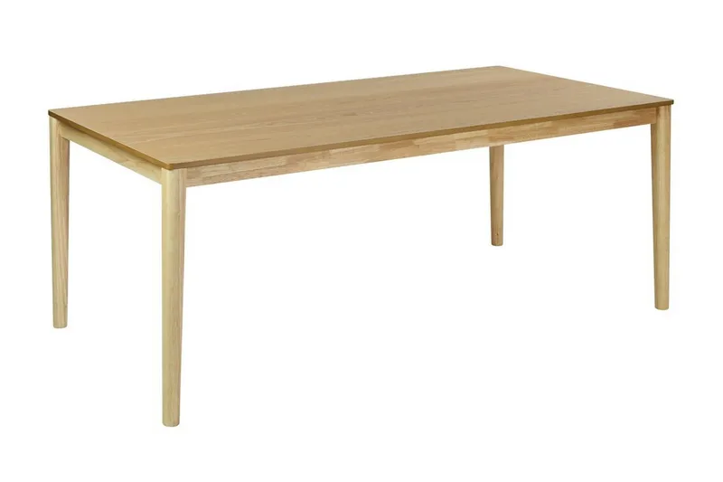 Garner Spisebord 100 cm Rektangulært, Lyst træ