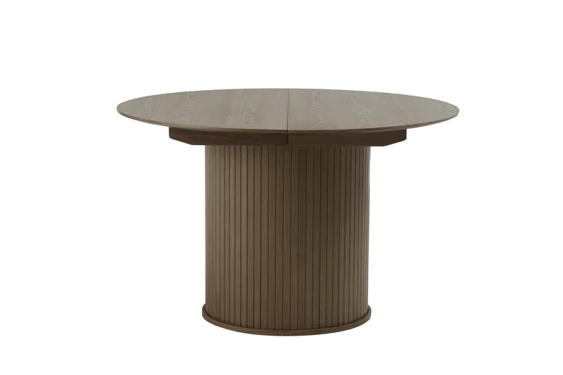 Gethin Spisebord 120 cm Rundt, Brun