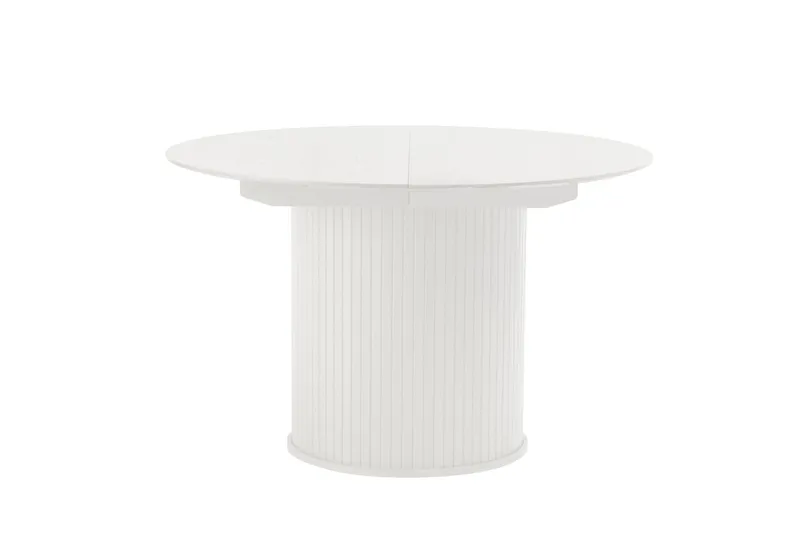 Gethin Spisebord 120 cm Rundt, Hvid