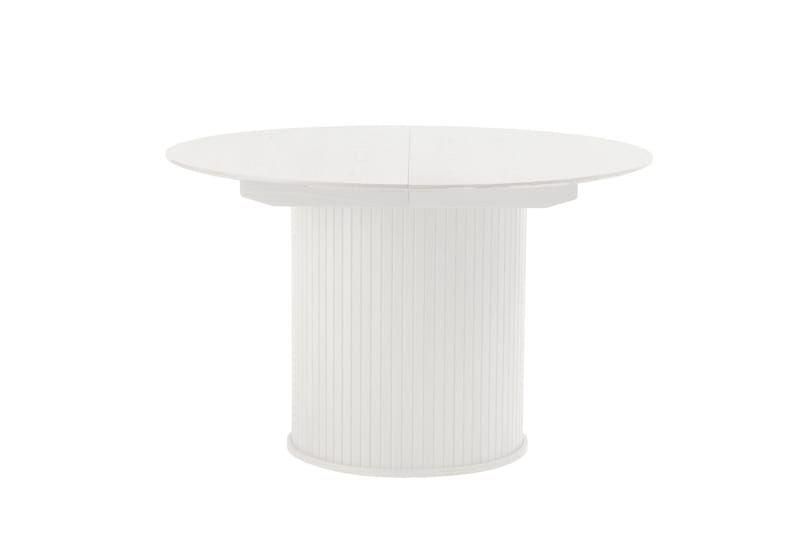 Gethin Spisebord 120 cm Rundt, Hvid