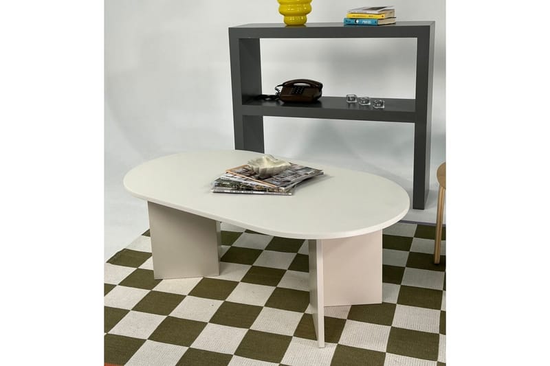 Glenure Sofabord 110 cm - Beige - Møbler - Borde - Sofabord