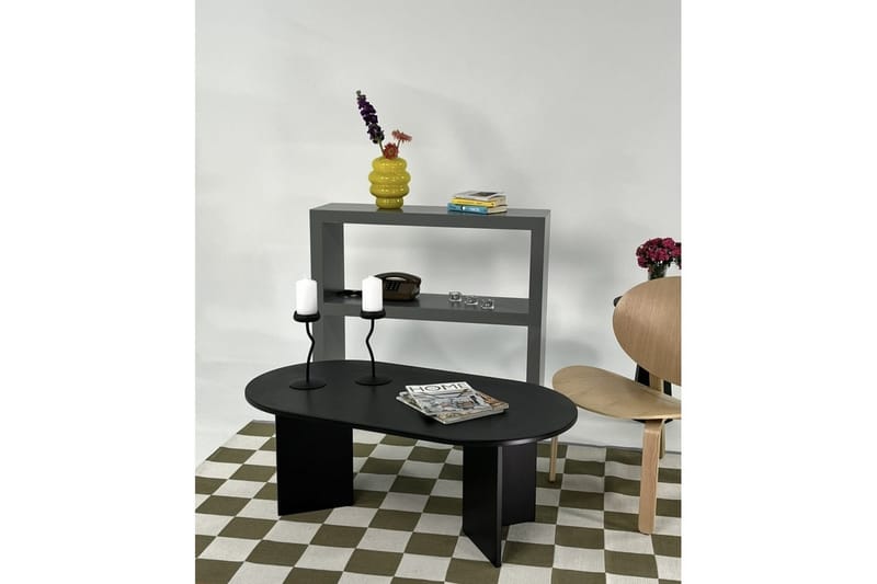 Glenure Sofabord 110 cm - Sort - Møbler - Borde - Sofabord