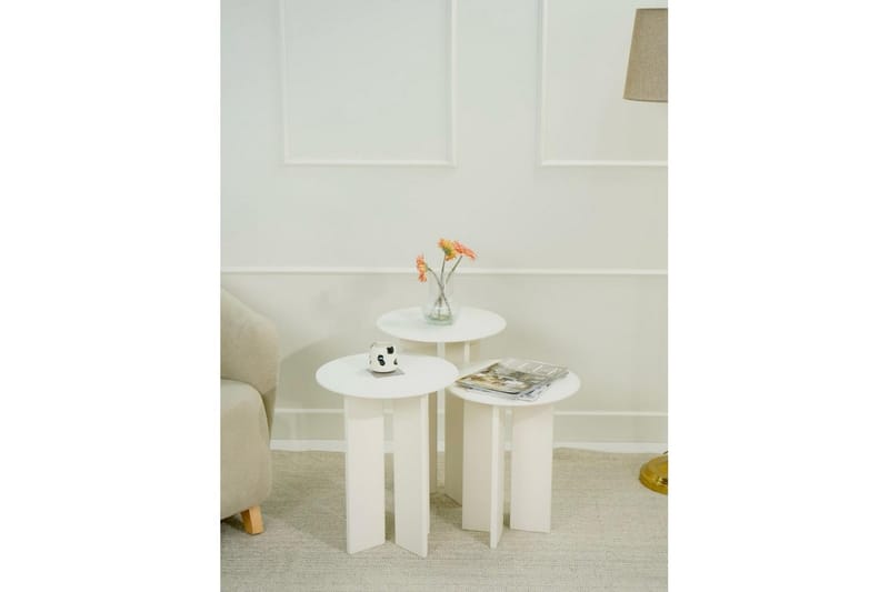 Glenure Sofabord 40 cm - Beige - Møbler - Borde - Sofabord