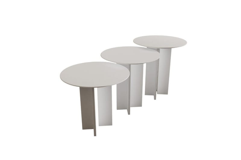 Glenure Sofabord 40 cm - Hvid - Møbler - Borde - Sofabord