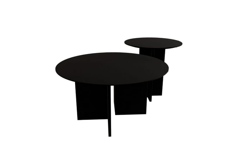 Glenure Sofabord 80 cm - Sort - Møbler - Borde - Sofabord