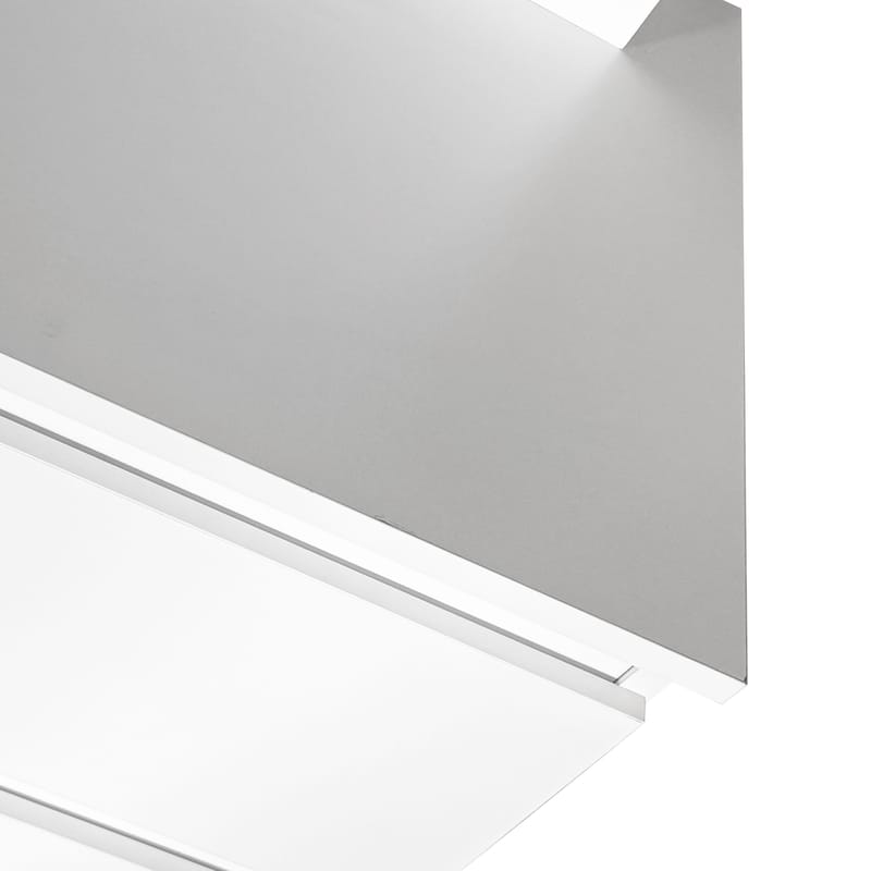 Glow Sminkebord 94 cm med spejl skuffer og skammel - LED Belysning - Hvid - Møbler - Borde - Sminkebord & konsolbord