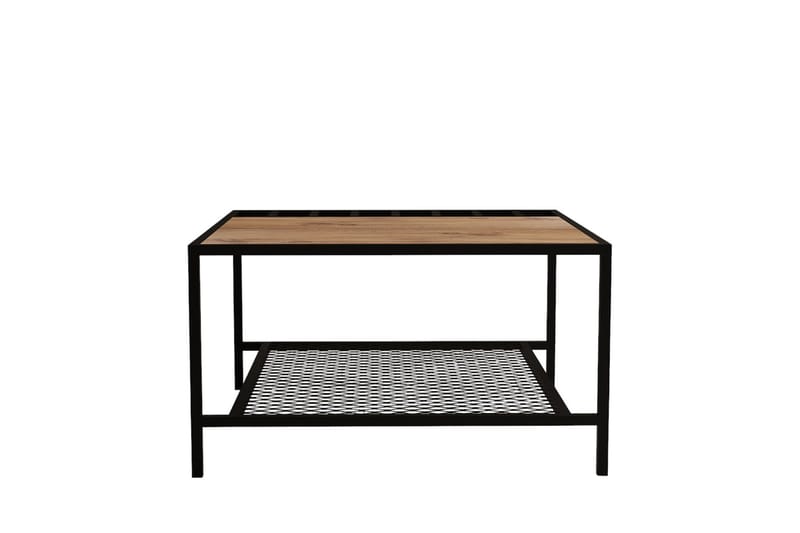 Gomis Sofabord 80 cm - Brun/Sort - Møbler - Borde - Sofabord