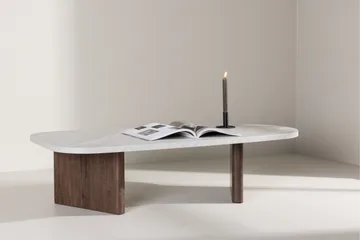 Grönvik Sofabord 130x65 cm - Lysegrå - Møbler - Borde - Sofabord