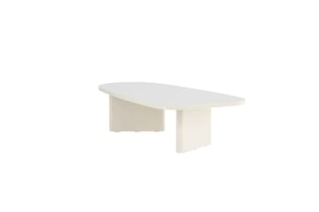 Grönvik Sofabord 135x65 cm i Malet Træ - Cremehvid - Møbler - Borde - Sofabord