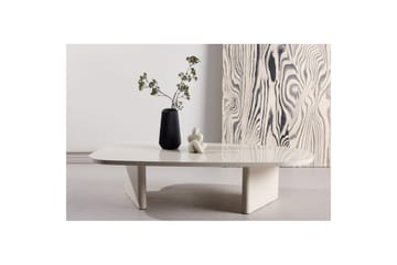 Grönvik Sofabord 135x65 cm i Malet Træ - Cremehvid - Møbler - Borde - Sofabord
