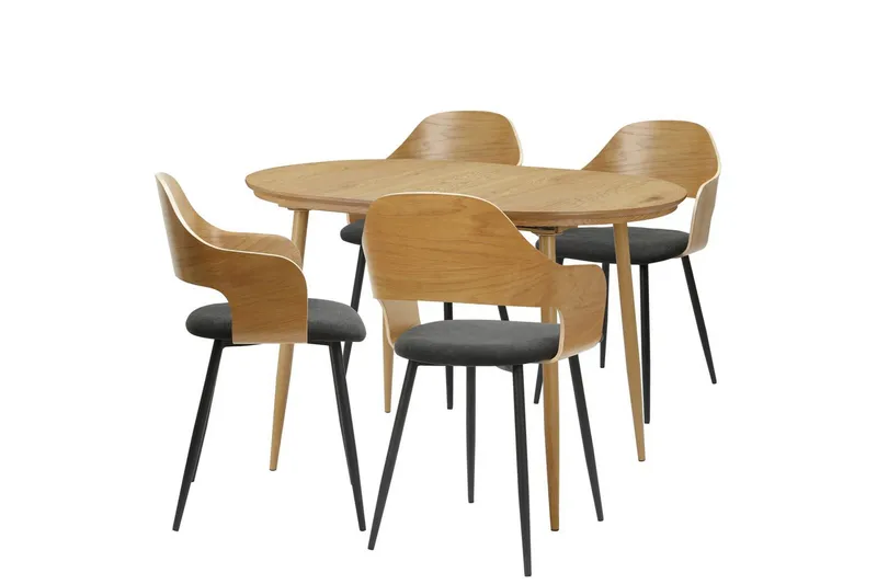 Graham Spisegruppe 4-sæde, Brun