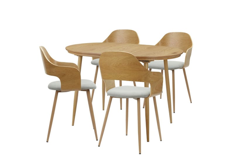 Graham Spisegruppe 4-sæde, Brun