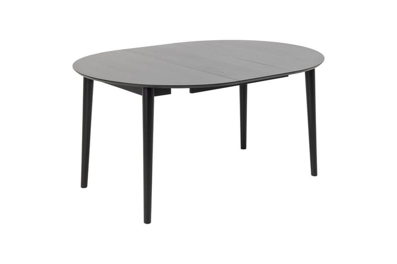 Grasonville Udtrækkelig Spisegruppe 115-154 Cm + 4 Spisestuestole - Sort - Møbler - Borde - Spisebordssæt