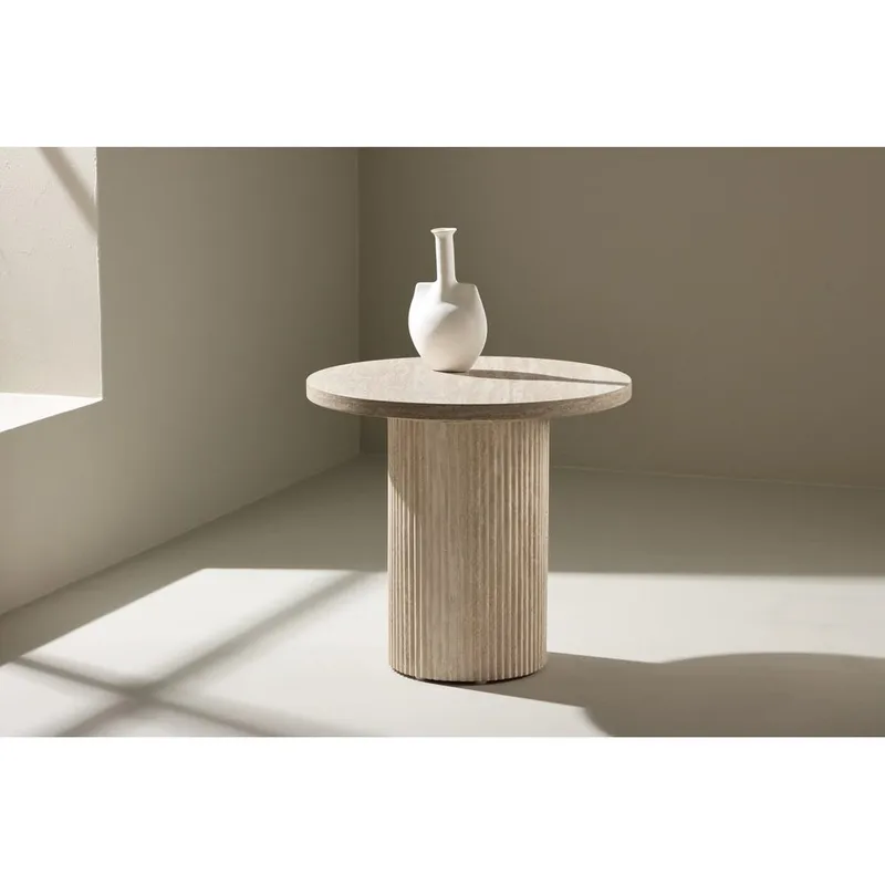 Härön Sofabord 50 cm - Beige - Møbler - Borde - Sofabord