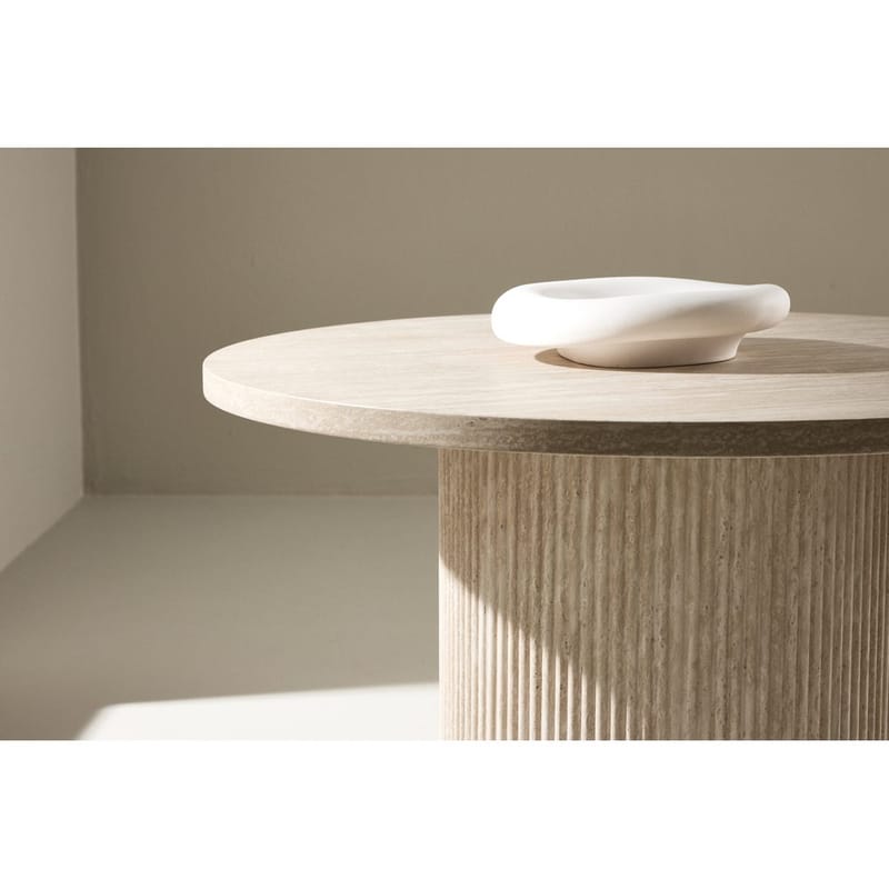 Härön Sofabord 80 cm - Beige - Møbler - Borde - Sofabord