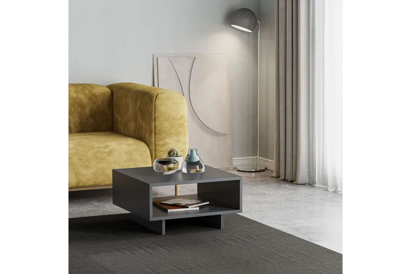 Hapeila Sofabord 60 cm - Antracit - Møbler - Borde - Sofabord