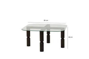 Harman Sofabord 80 cm - Antracit - Møbler - Borde - Sofabord