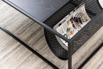 Hartsoe Sofabord 60 cm - Sort - Møbler - Borde - Sofabord