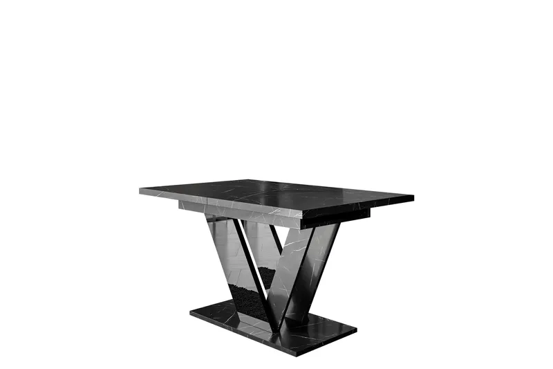 Harumi Spisebord Rektangulært, Sort