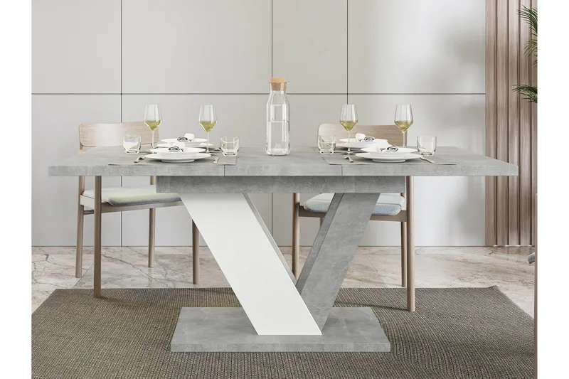 Harumi Spisebord Rektangulært - Sort - Møbler - Borde - Spisebord og køkkenbord