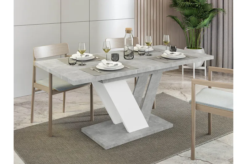 Harumi Spisebord Rektangulært - Sort - Møbler - Borde - Spisebord og køkkenbord