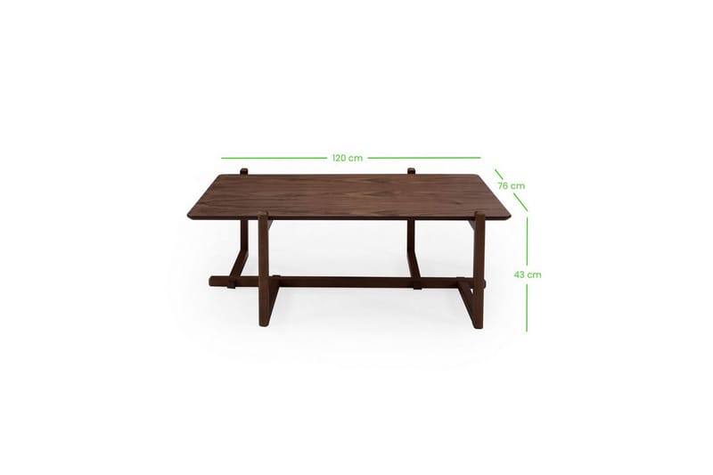 Harven Sofabord 120 cm - Mellemfarvet træ - Møbler - Borde - Sofabord