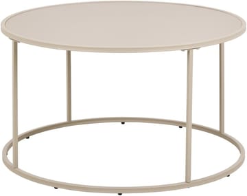 Hasslevik Sofabord 80 cm Rundt - Varmgrå - Møbler - Borde - Sofabord