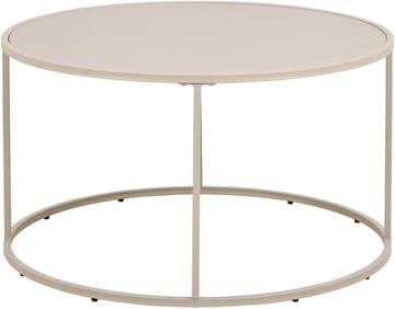Hasslevik Sofabord 80 cm Rundt - Varmgrå - Møbler - Borde - Sofabord