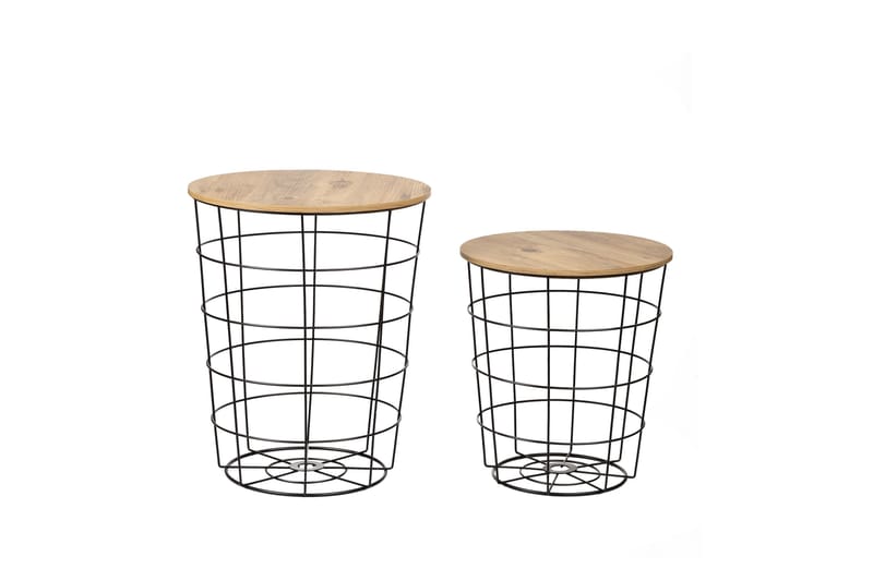 Hathaway Sofabord 44 cm - Brun/Sort - Møbler - Borde - Sofabord