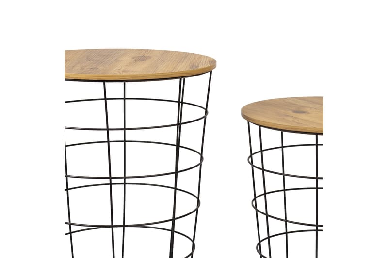 Hathaway Sofabord 44 cm - Brun/Sort - Møbler - Borde - Sofabord