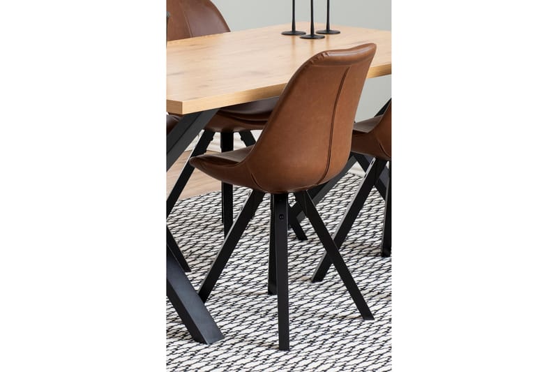 Havenford Spisebord 160 cm - Natur - Møbler - Borde - Spisebord og køkkenbord
