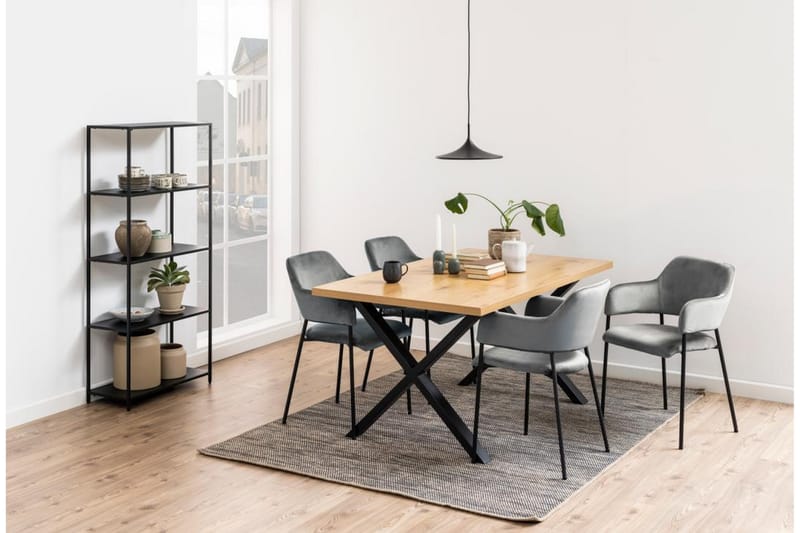 Havenford Spisebord 160 cm - Natur - Møbler - Borde - Spisebord og køkkenbord