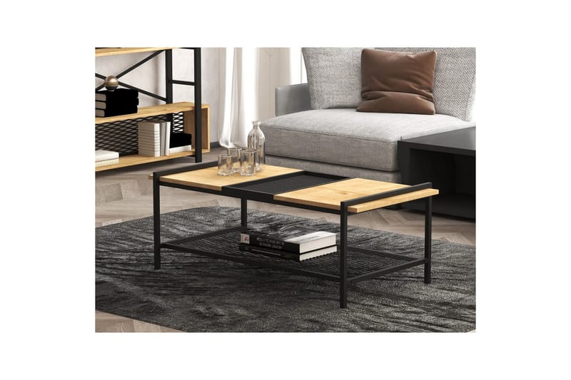 Healer Sofabord 120 cm - Sort/Mørkfarvet træ - Møbler - Borde - Sofabord