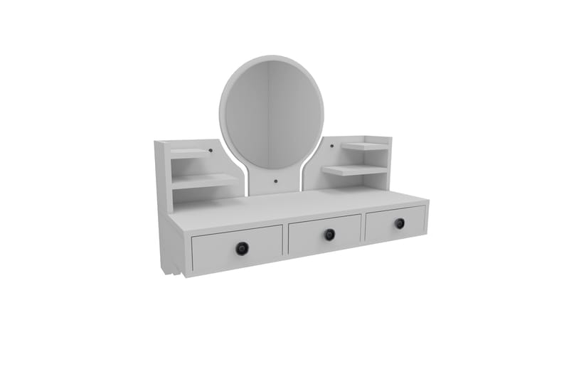 Hines Sminkebord 90 cm - Hvid - Møbler - Borde - Sminkebord & konsolbord