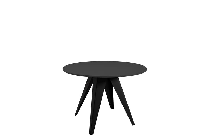 Hoban Spisebord 128 cm, Sort